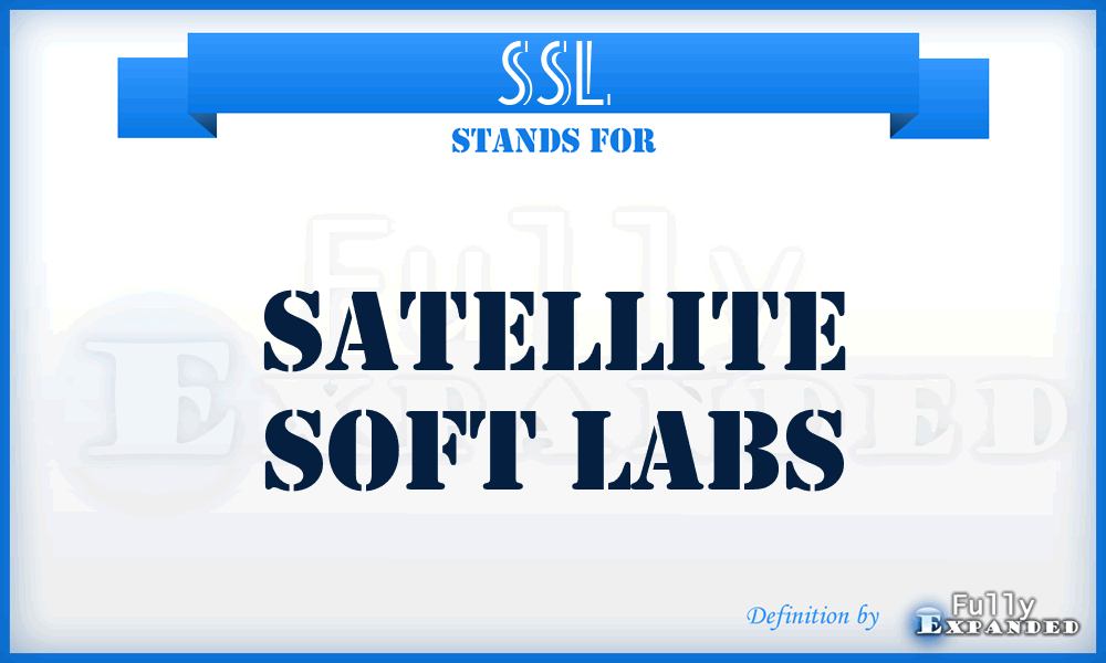 SSL - Satellite Soft Labs