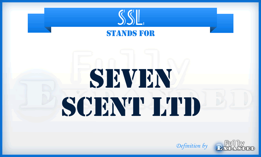 SSL - Seven Scent Ltd