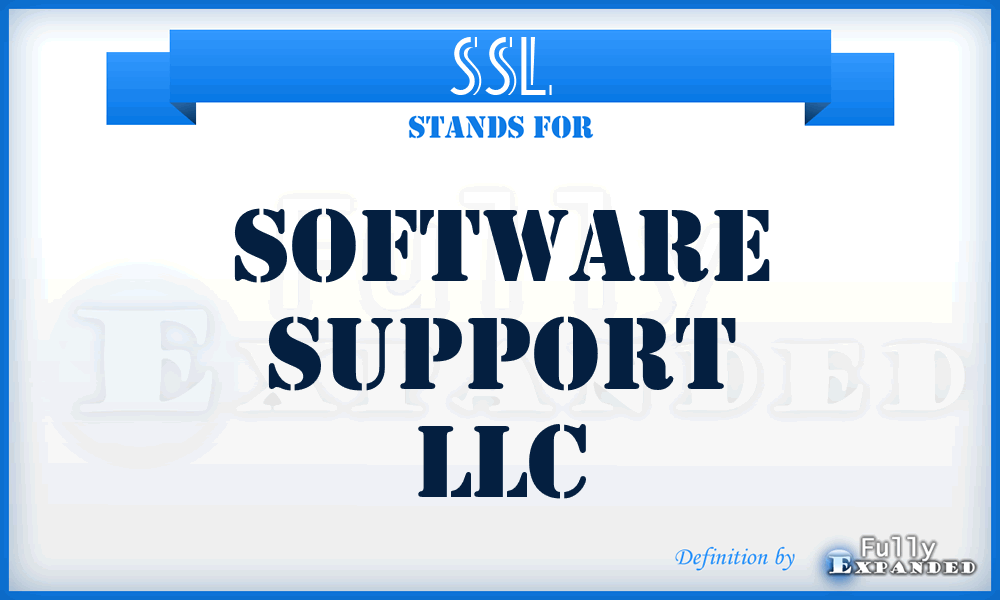 SSL - Software Support LLC