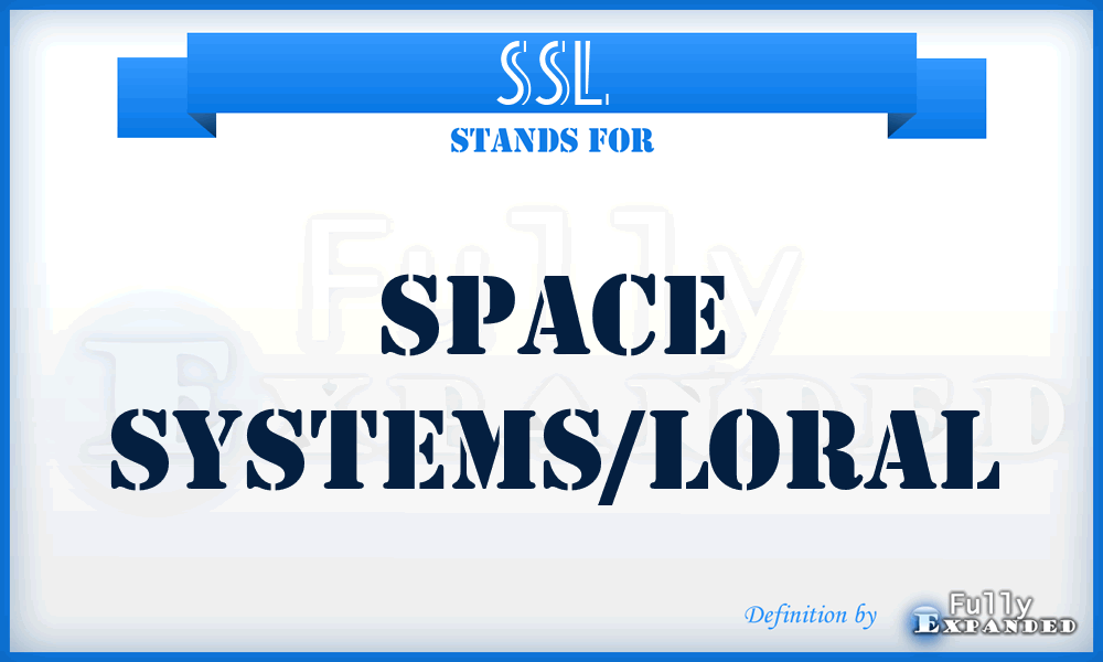 SSL - Space Systems/Loral