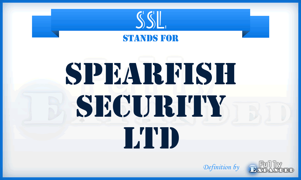 SSL - Spearfish Security Ltd
