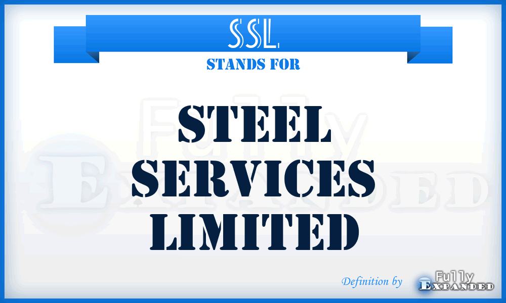 SSL - Steel Services Limited