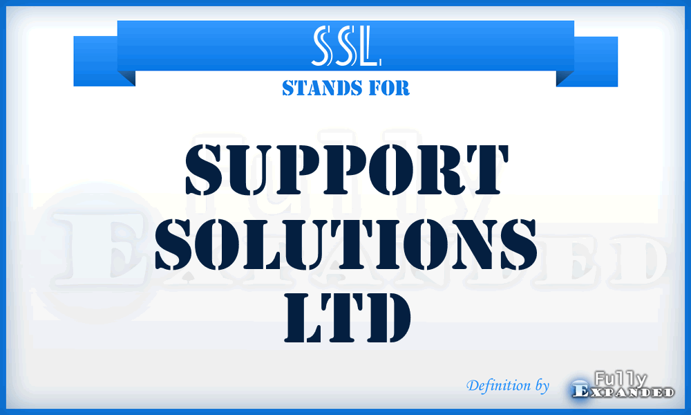 SSL - Support Solutions Ltd