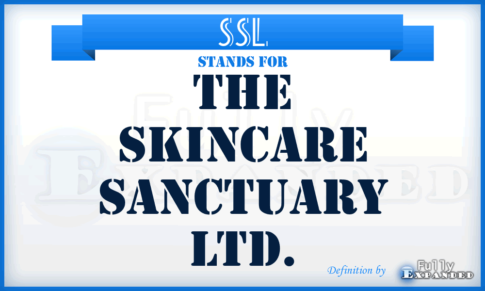 SSL - The Skincare Sanctuary Ltd.