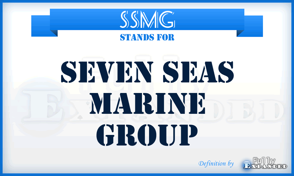SSMG - Seven Seas Marine Group