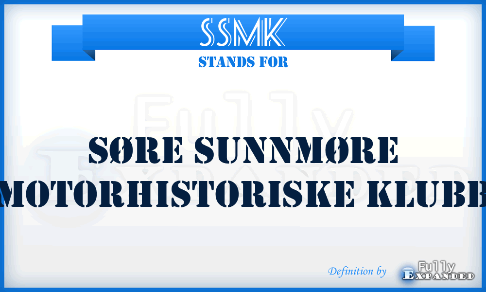 SSMK - Søre Sunnmøre Motorhistoriske Klubb