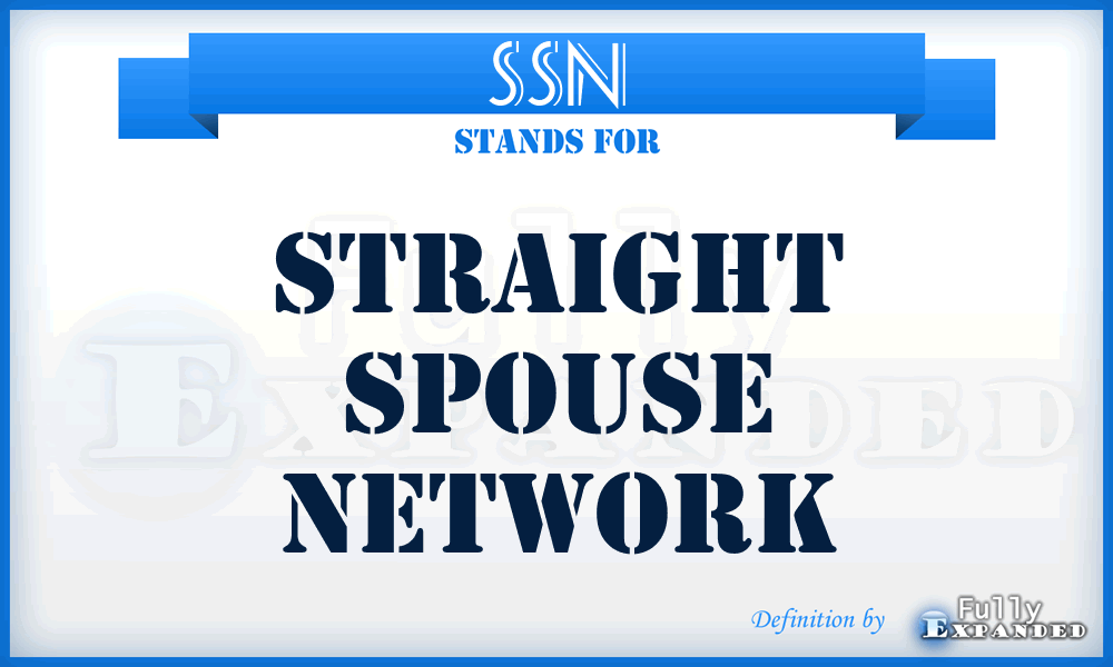 SSN - Straight Spouse Network