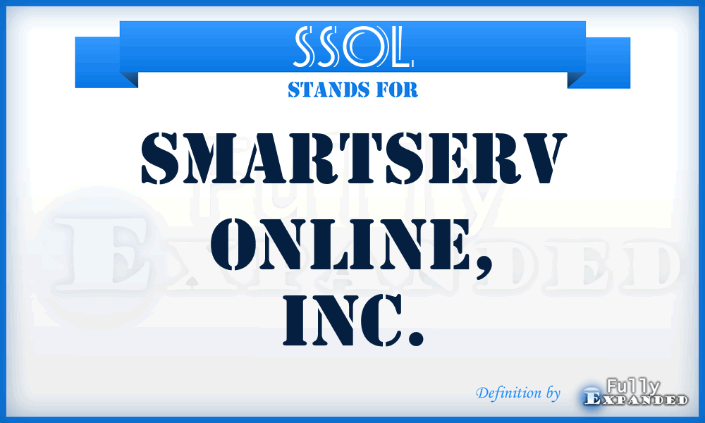 SSOL - SmartServ Online, Inc.