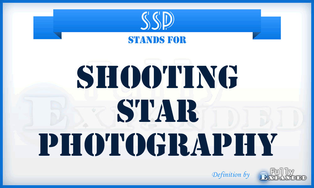 SSP - Shooting Star Photography