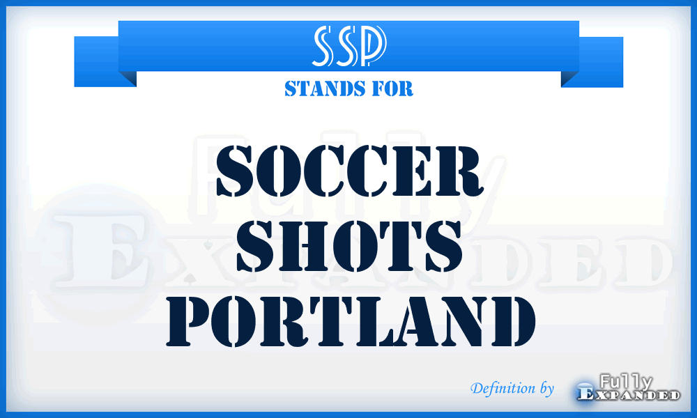 SSP - Soccer Shots Portland