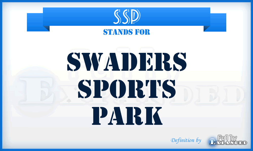 SSP - Swaders Sports Park