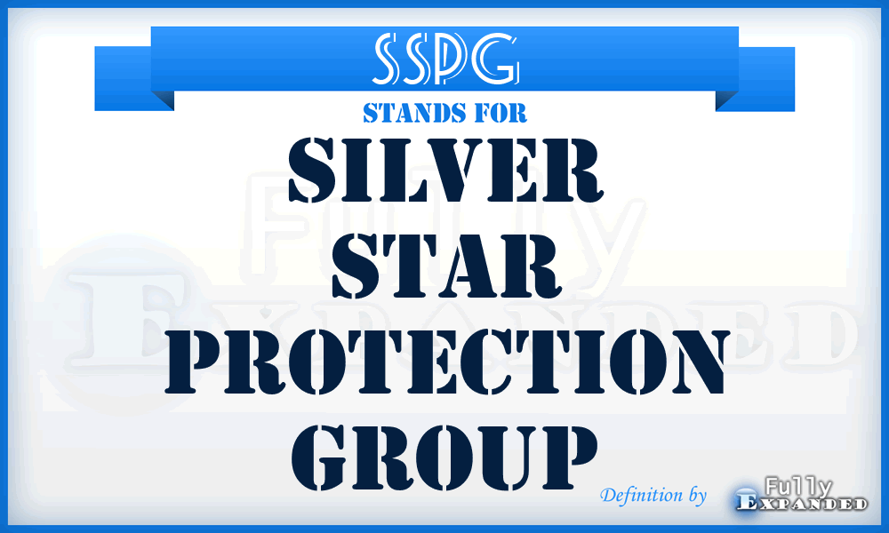 SSPG - Silver Star Protection Group