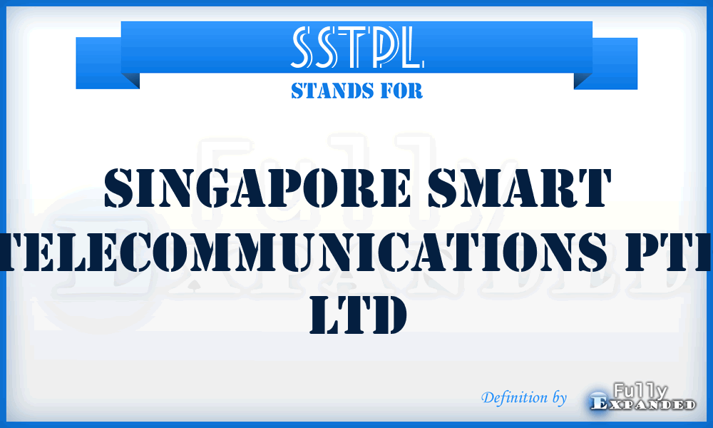 SSTPL - Singapore Smart Telecommunications Pte Ltd