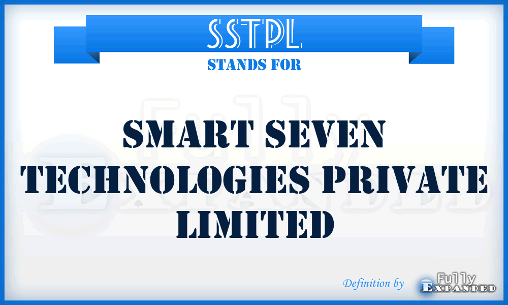 SSTPL - Smart Seven Technologies Private Limited