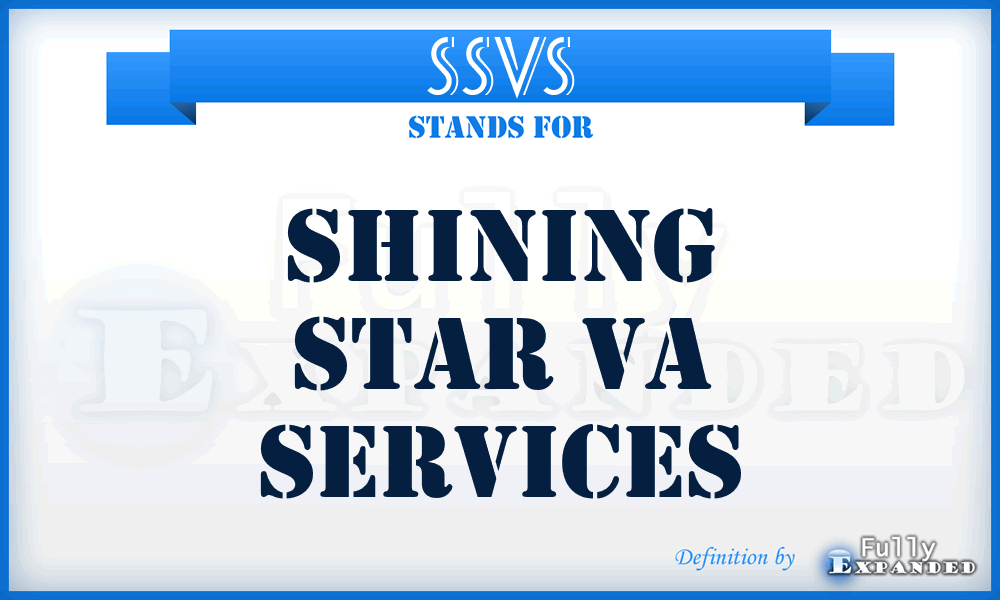 SSVS - Shining Star Va Services