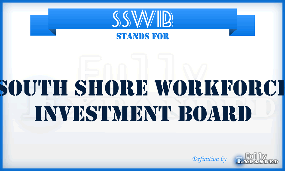 SSWIB - South Shore Workforce Investment Board