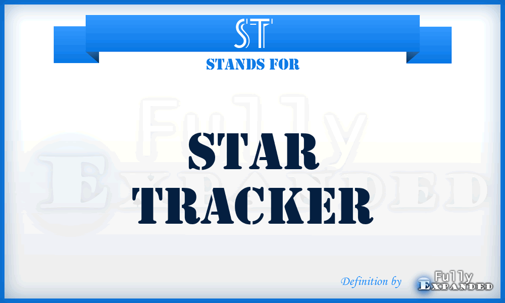 ST - Star Tracker