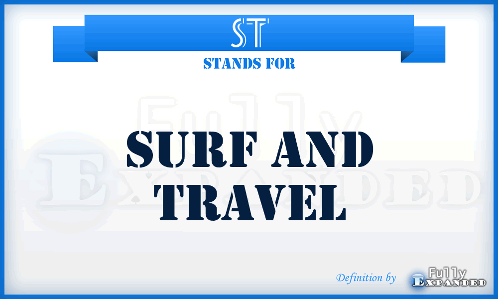 ST - Surf and Travel