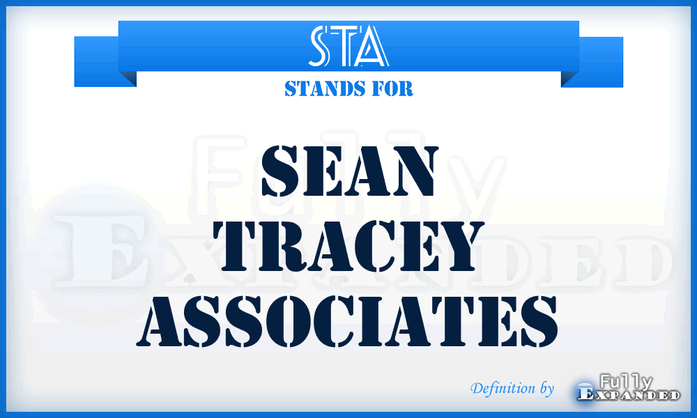 STA - Sean Tracey Associates