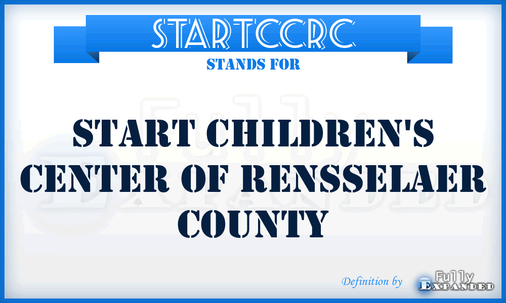 STARTCCRC - START Children's Center of Rensselaer County