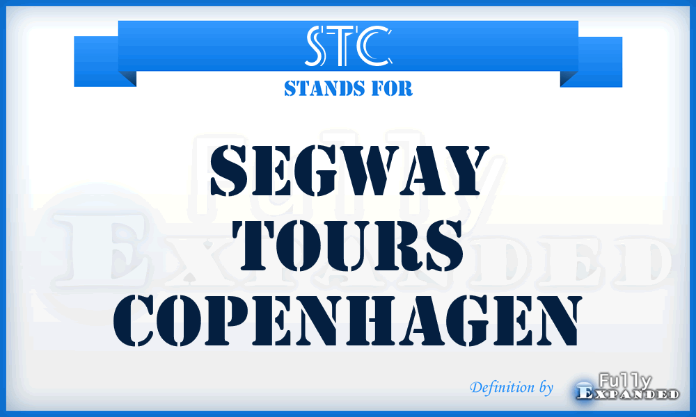 STC - Segway Tours Copenhagen