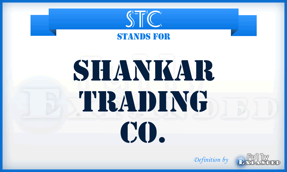 STC - Shankar Trading Co.