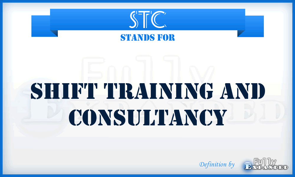 STC - Shift Training and Consultancy