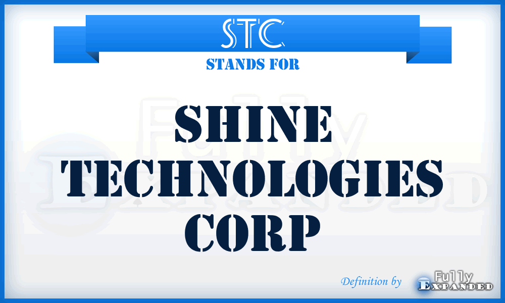 STC - Shine Technologies Corp