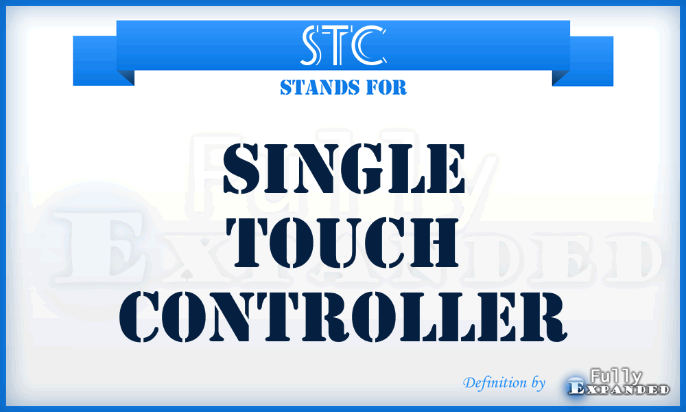 STC - Single Touch Controller