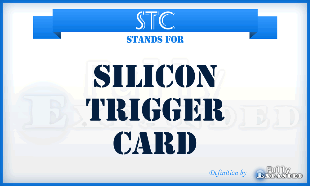 STC - Silicon Trigger Card