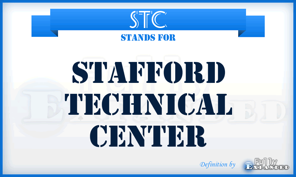 STC - Stafford Technical Center