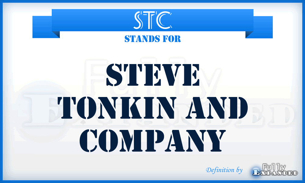 STC - Steve Tonkin and Company