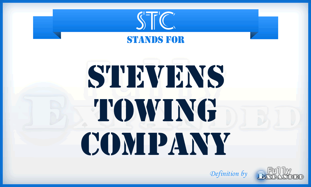STC - Stevens Towing Company