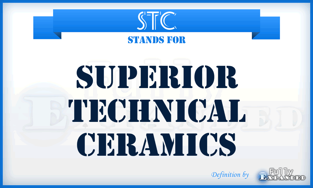 STC - Superior Technical Ceramics