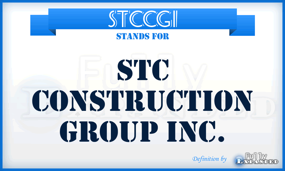 STCCGI - STC Construction Group Inc.