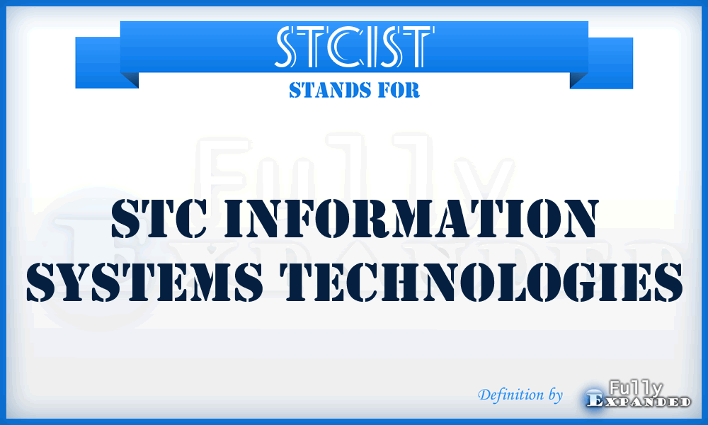 STCIST - STC Information Systems Technologies