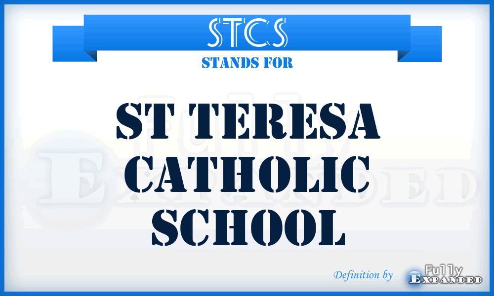 STCS - St Teresa Catholic School