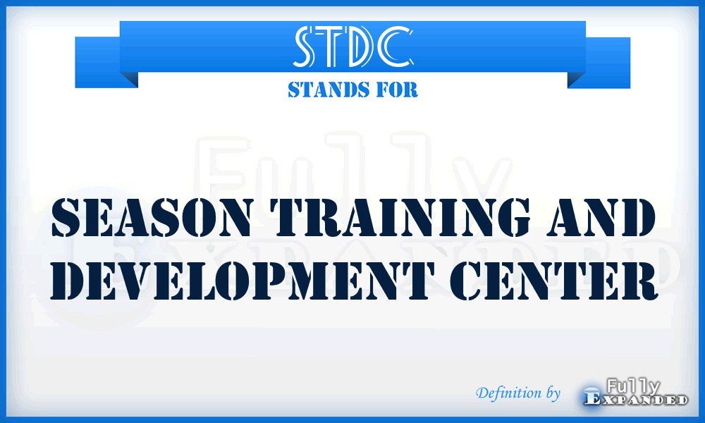 STDC - Season Training and Development Center