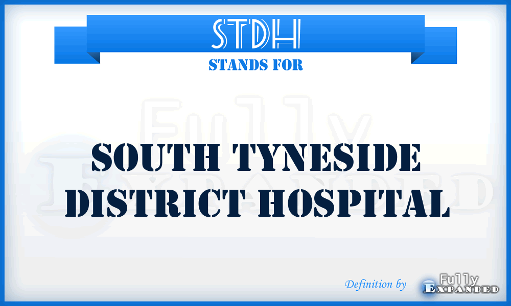 STDH - South Tyneside District Hospital