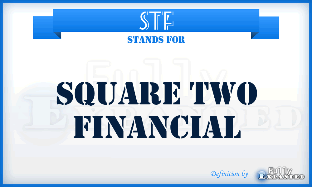 STF - Square Two Financial