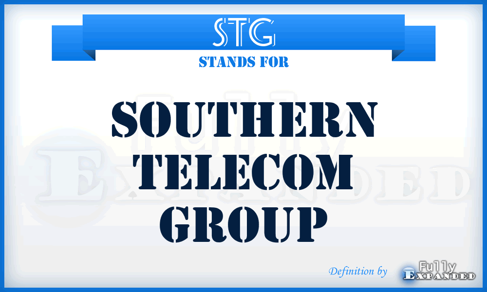 STG - Southern Telecom Group