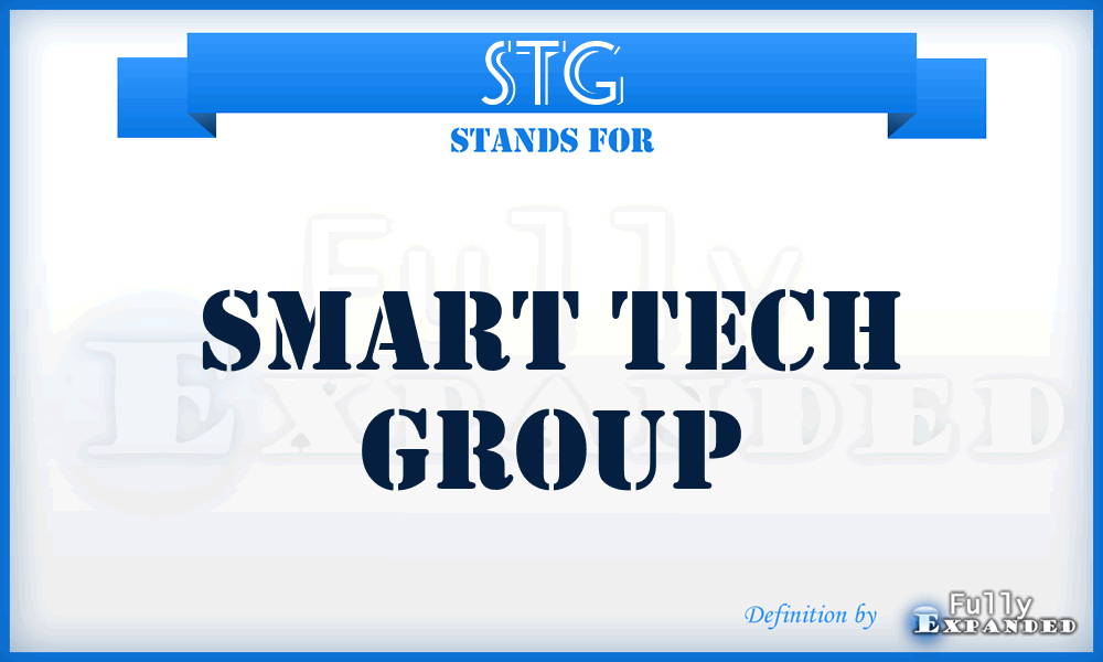 STG - Smart Tech Group