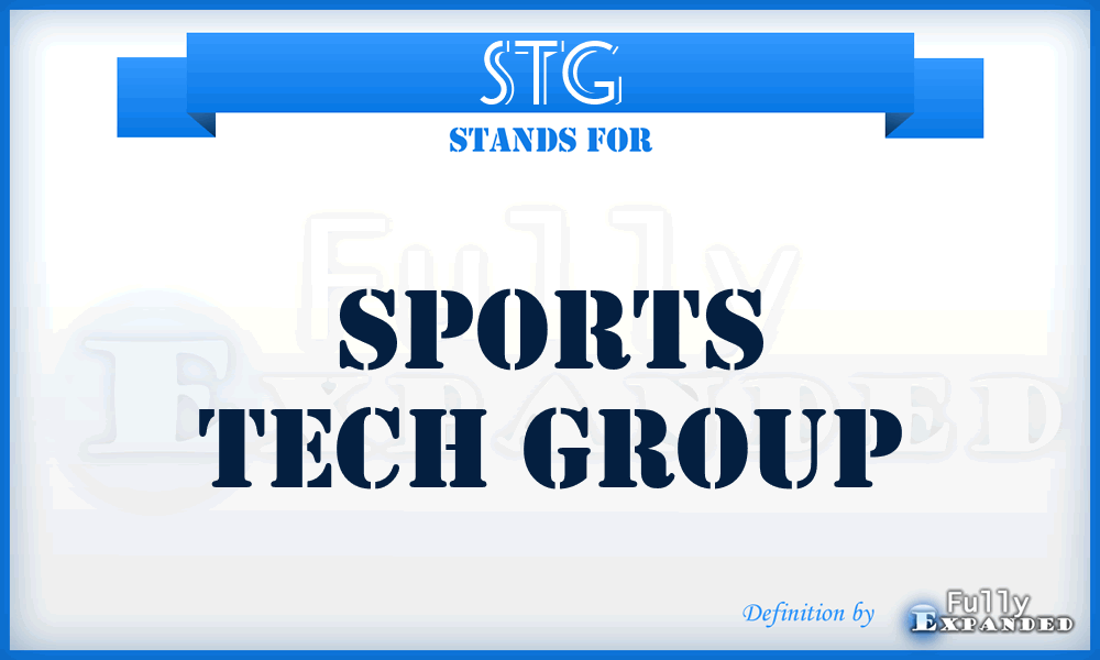 STG - Sports Tech Group