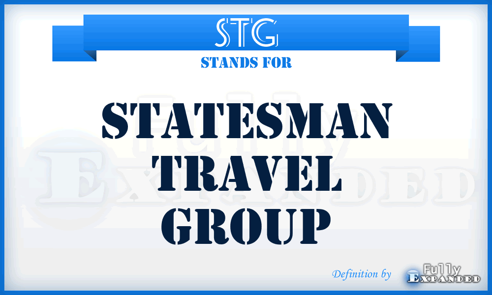 STG - Statesman Travel Group