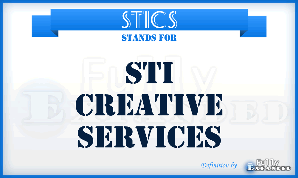 STICS - STI Creative Services