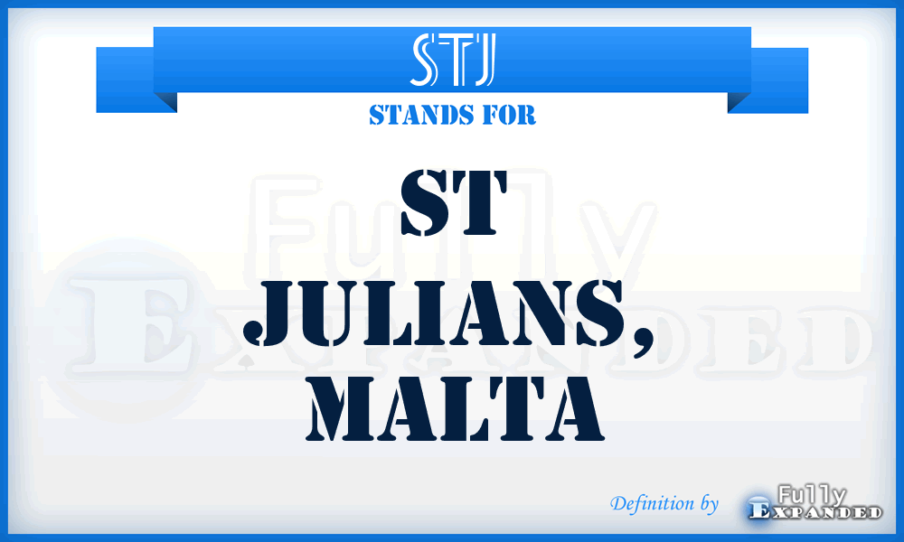STJ - St Julians, Malta
