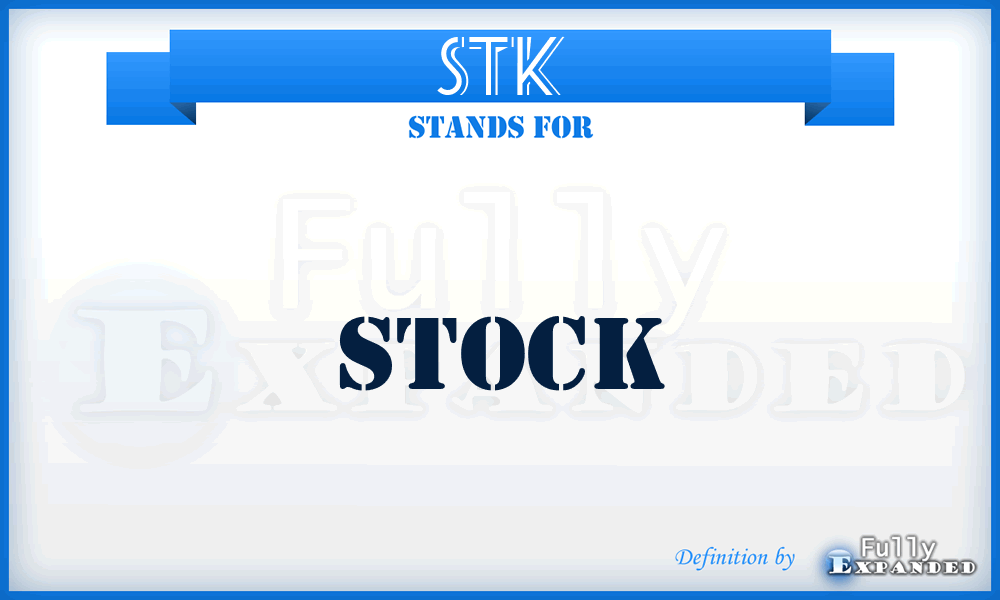 STK - Stock