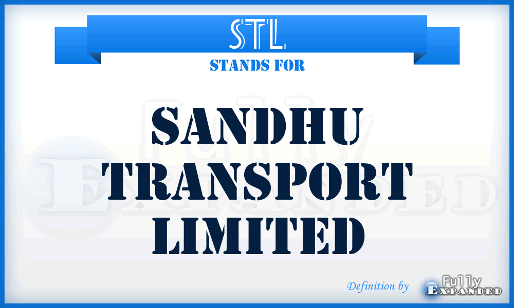 STL - Sandhu Transport Limited