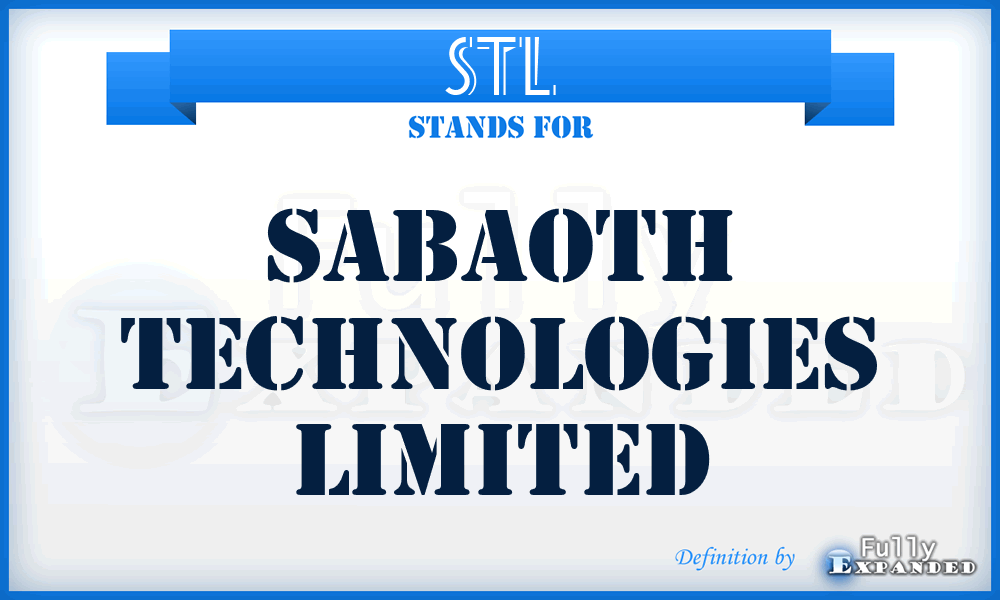 STL - Sabaoth Technologies Limited