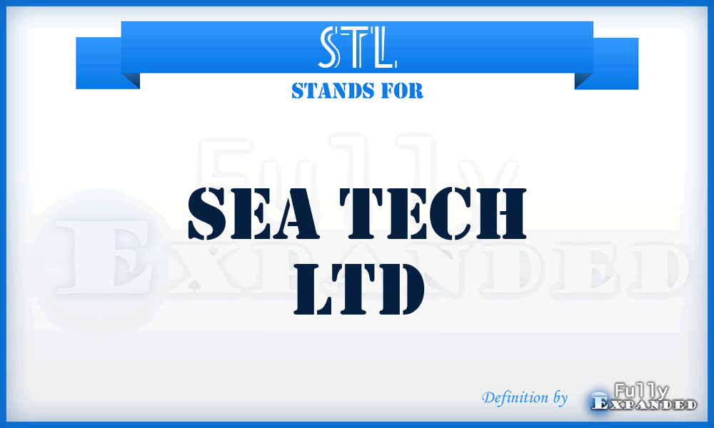 STL - Sea Tech Ltd